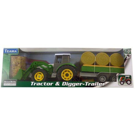 Teama BT36G: Tractor Digger-Trailer
