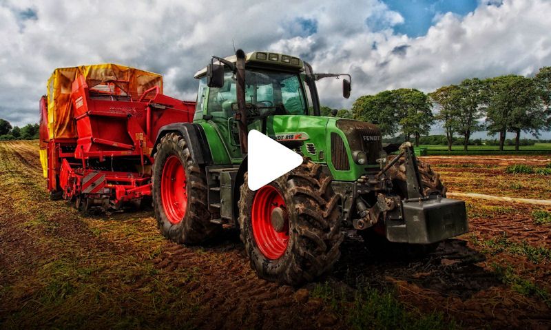 toy tractor videos working on the farm