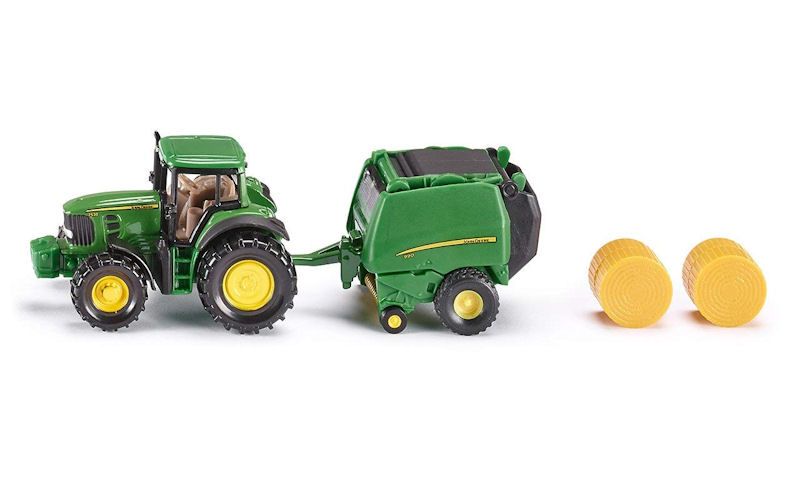 john deere hay baler toy